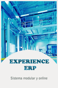 Experience ERP modular y online