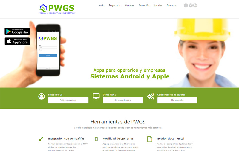 Web de PWGS